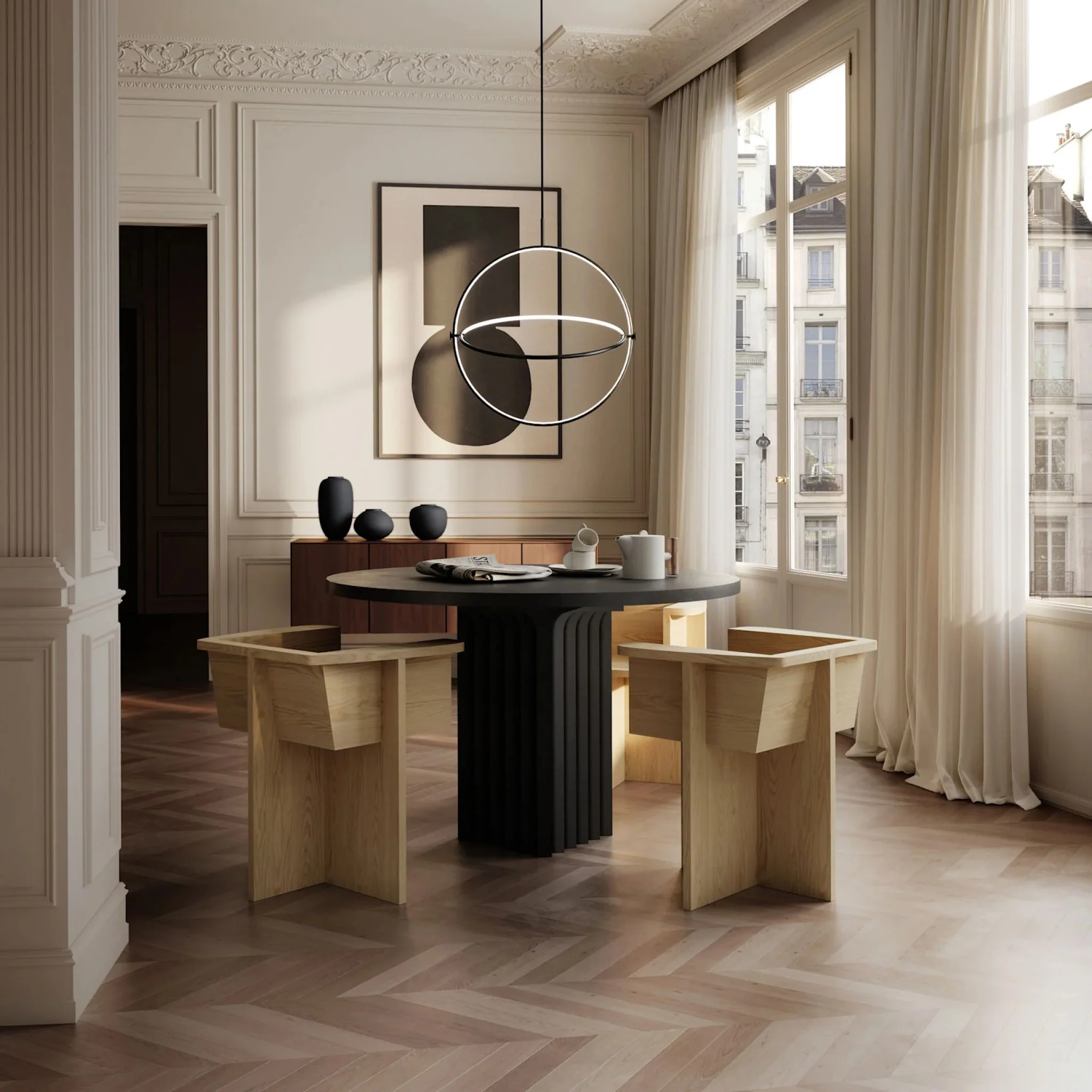 PRE-ORDER │ 101 COPENHAGEN Brutus Dining Chair, Natural Oak - Image 2