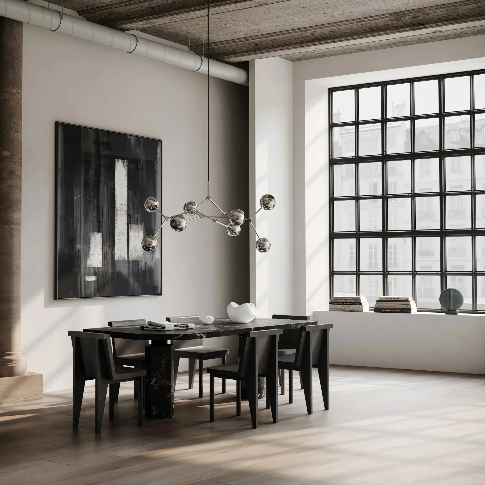 PRE-ORDER │ 101 COPENHAGEN Brutus Slim Dining Chair, Coffee - Image 4