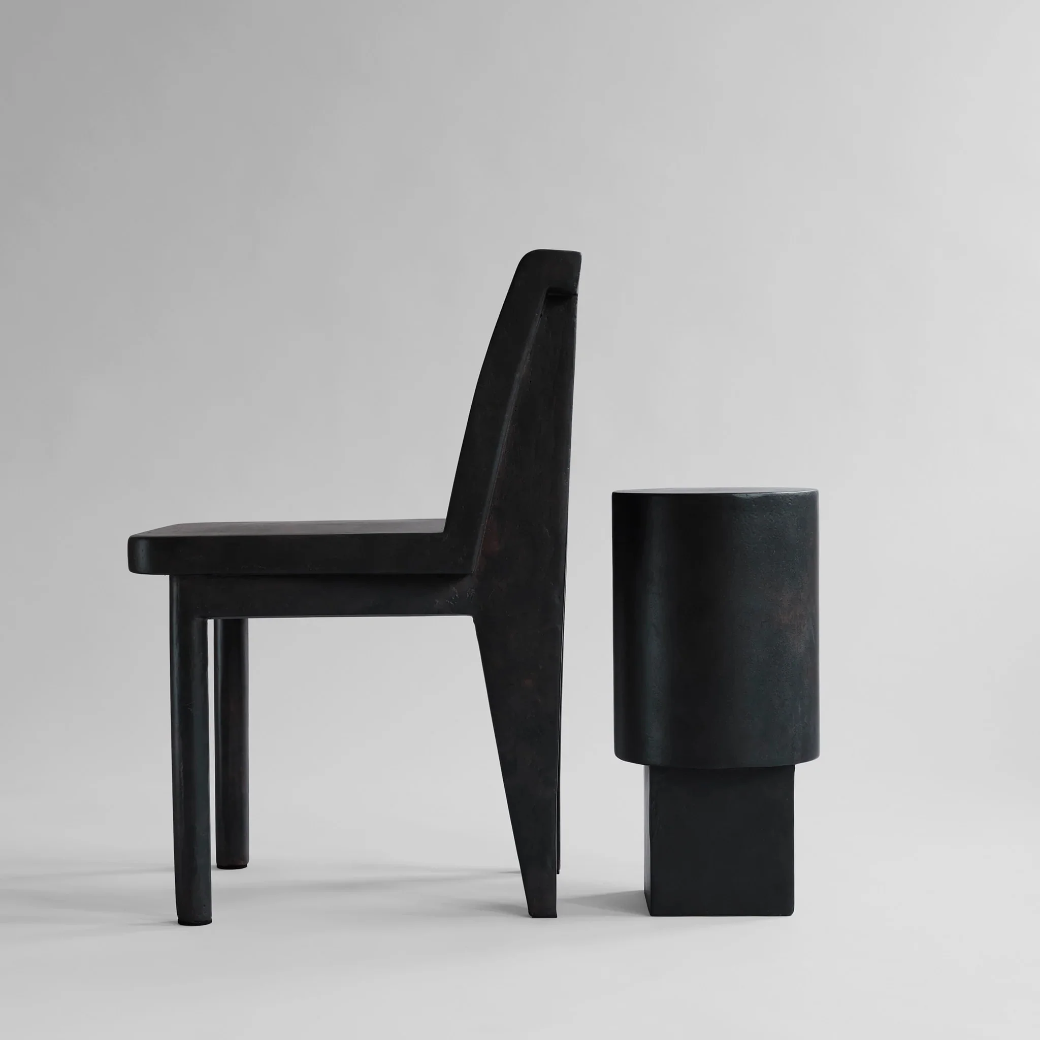 PRE-ORDER │ 101 COPENHAGEN Brutus Slim Dining Chair, Coffee - Image 8