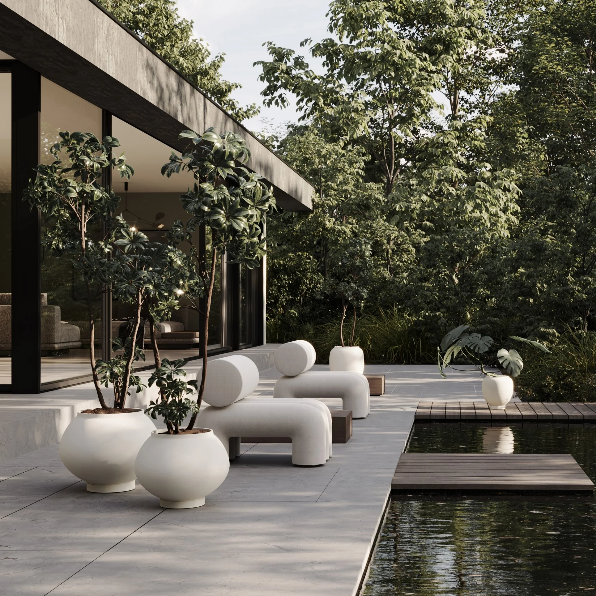 PRE-ORDER │101 COPENHAGEN Foku Outdoor Chair, Warm Ash - Image 8