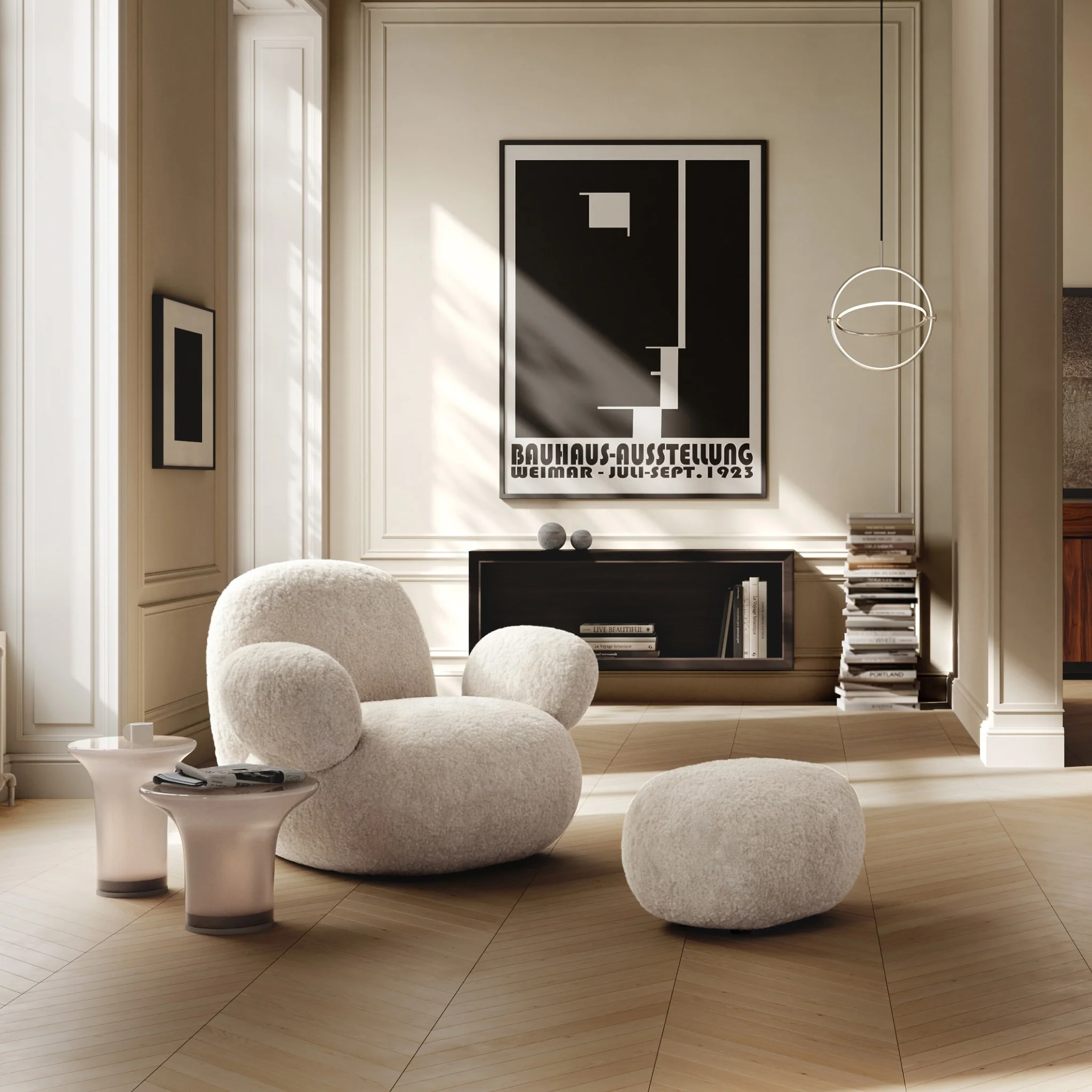 PRE-ORDER │ 101 COPENHAGEN Trumpet Table, Tall, H40cm, Smoked Desert - Image 2