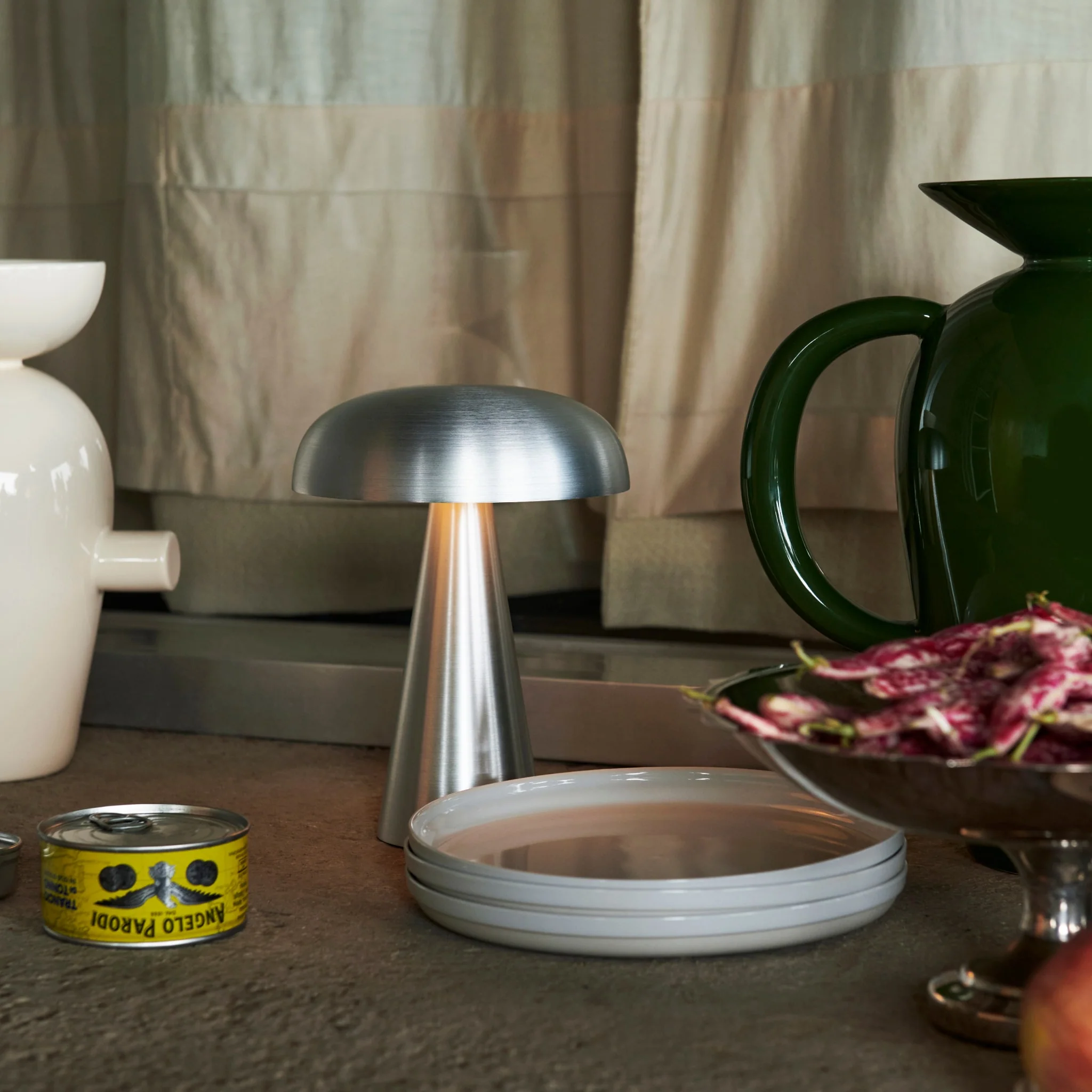 &TRADITION Como Portable Lamp, Aluminium - Image 3