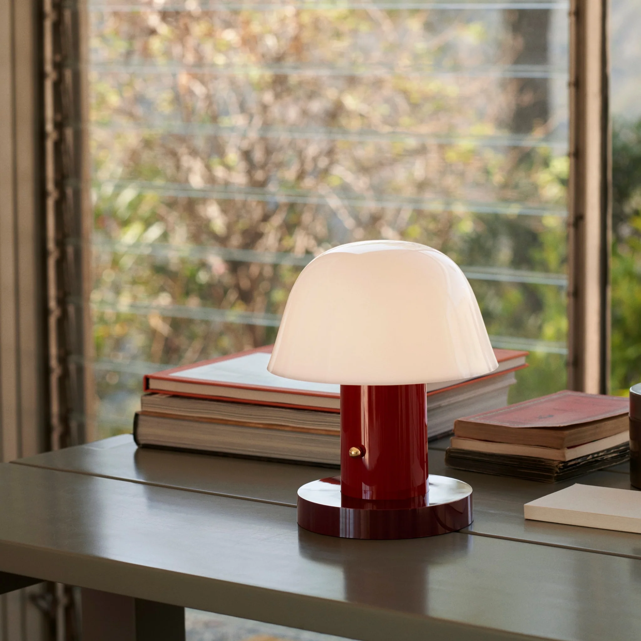 &TRADITION Setago Portable Lamp, Maroon & Grape - Image 6