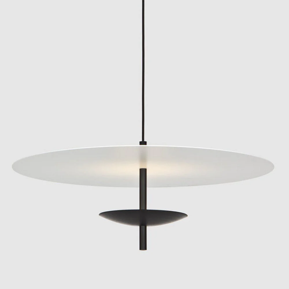 PRE-ORDER │ BEN TOVIM DESIGN Reflector Round Pendant, Anodised Black - 2 Sizes - Image 5