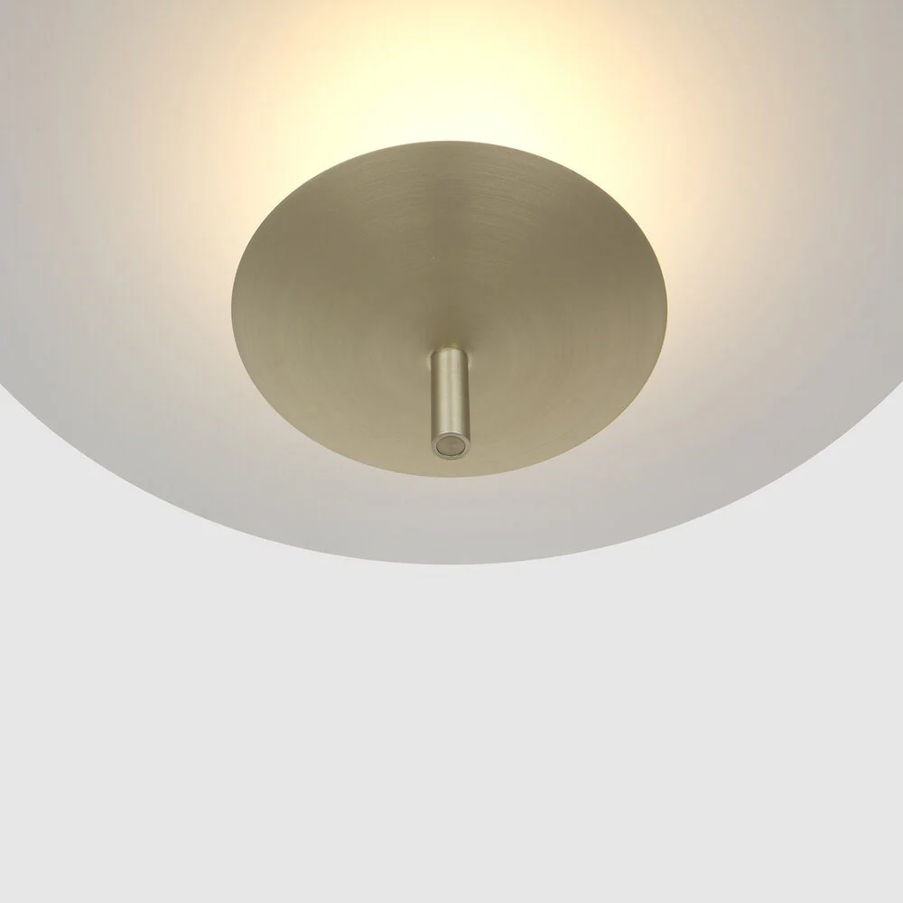 PRE-ORDER │ BEN-TOVIM DESIGN Reflector Round Pendant, Brushed Anodised Gold - 2 Sizes - Image 2