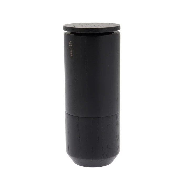 EKTA LIVING ‘Crush Me’ Salt or Pepper Grinder, Black Oak - Image 4