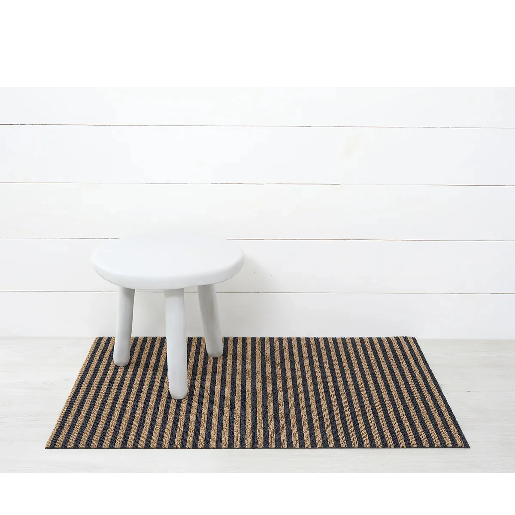 CHILEWICH Shag In Out Utility Door Mat, Breton Stripe/Coast, 61x91cm - Image 4