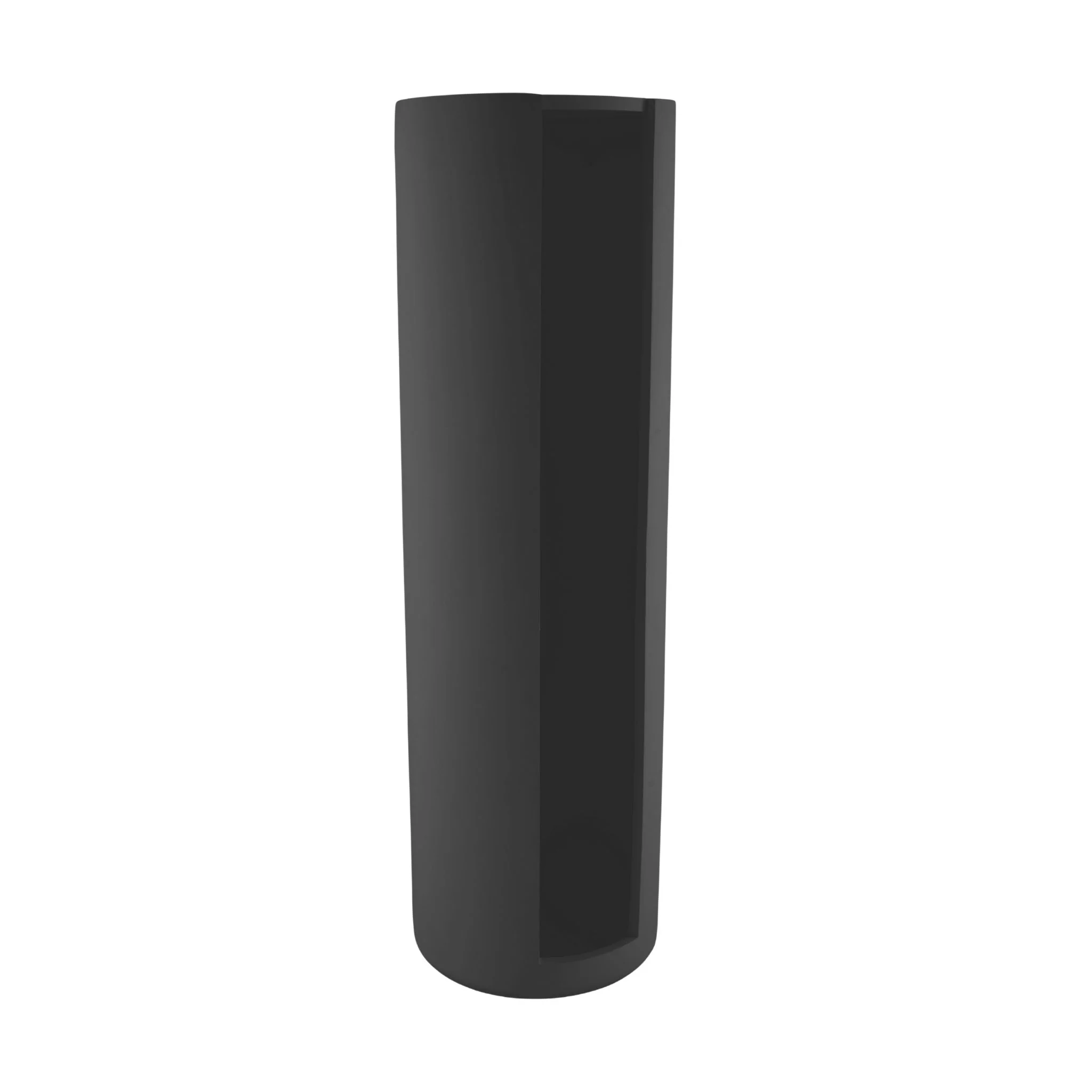 DESIGNSTUFF ARC Toilet Paper Storage Holder, Black - Image 3
