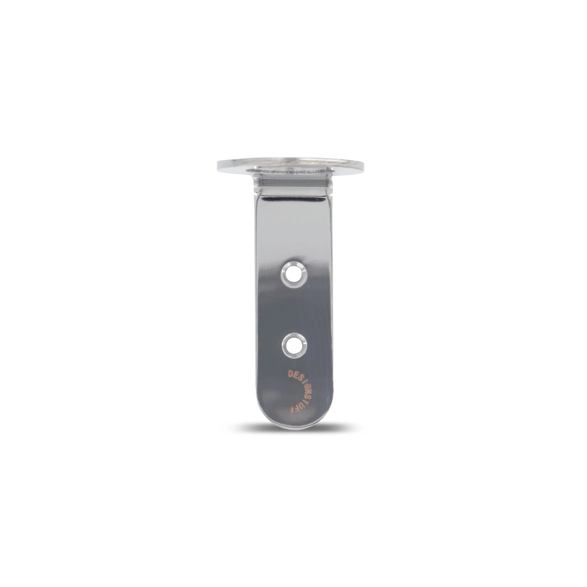 DESIGNSTUFF Floating Soap Dispenser Holder, Chrome - Image 4
