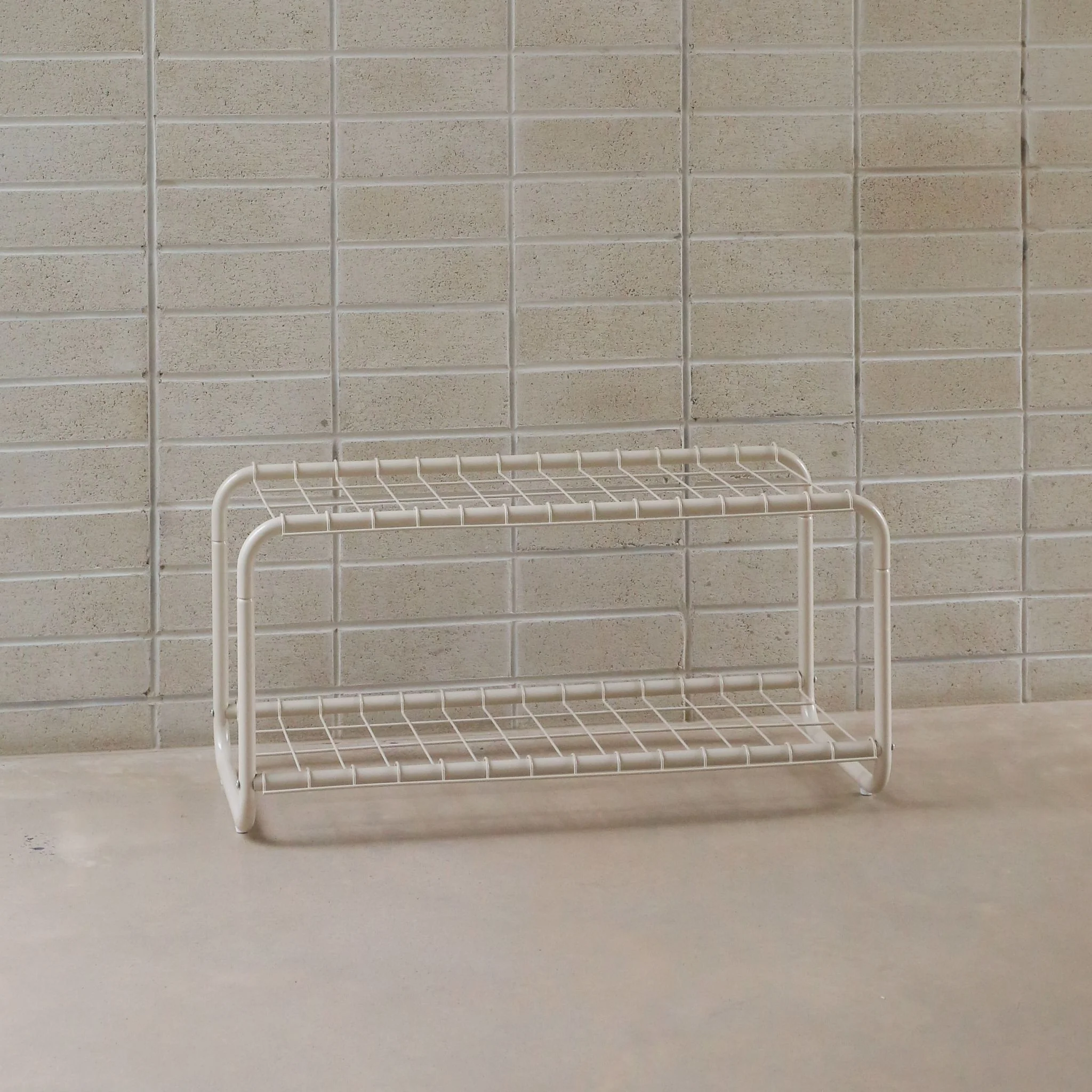 DESIGNSTUFF FORMA Shoe Rack, Sand - Image 6