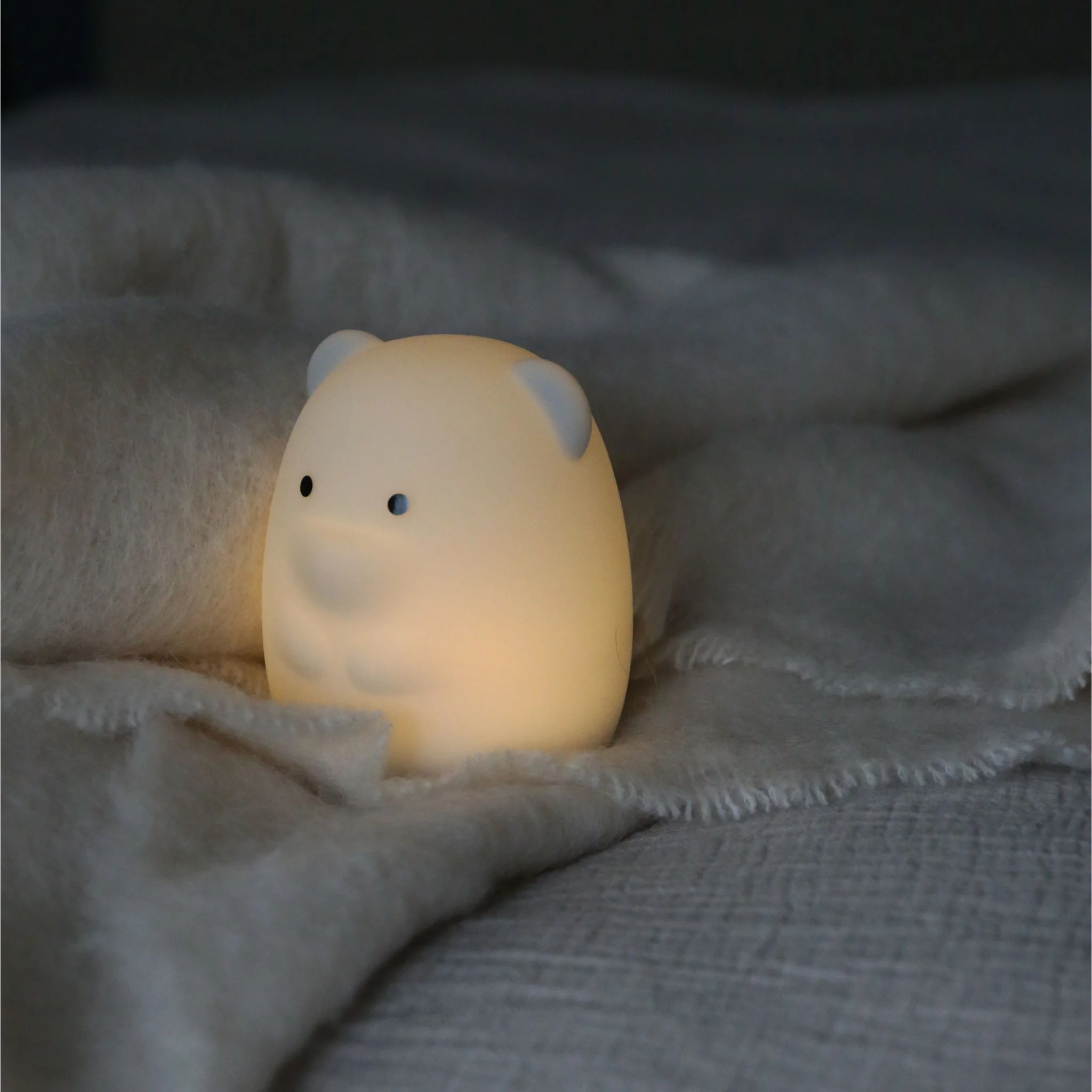 DESIGNSTUFF LUMA Little Bear Night Lamp, Mist - Image 4