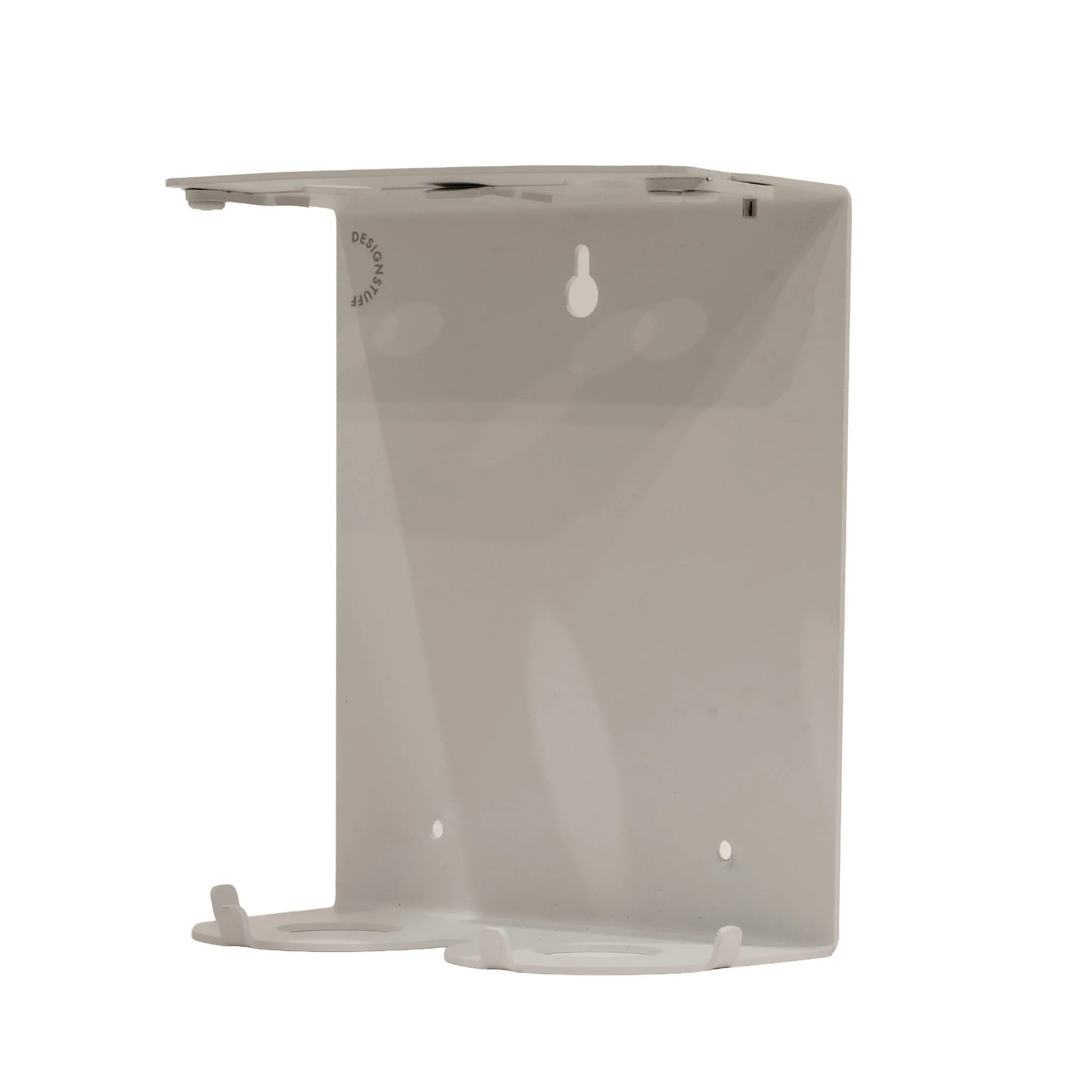 DESIGNSTUFF Lockable Soap Dispenser Holder, Dual 500ml, White - Image 5