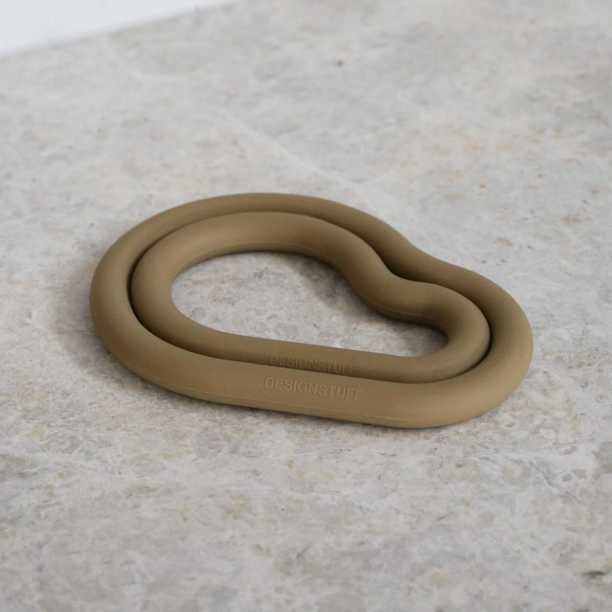 DESIGNSTUFF RUND Curve Trivet Gift Set, Fern - Image 6
