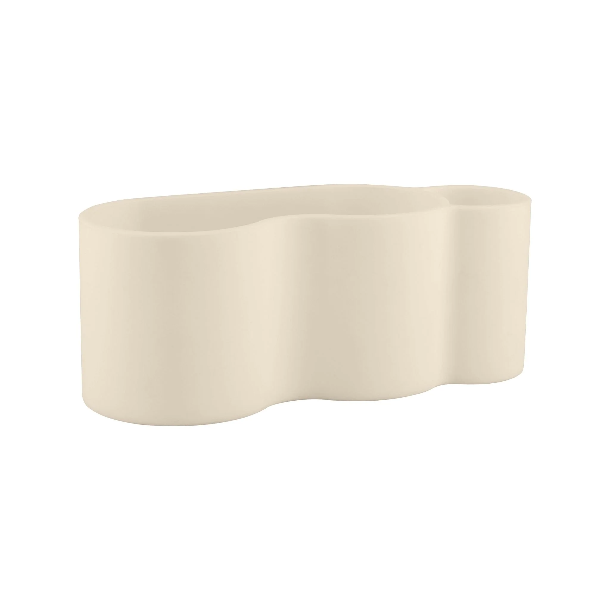 DESIGNSTUFF CURV Shower Caddy, Silicone/Adhesive, Sand - Image 2