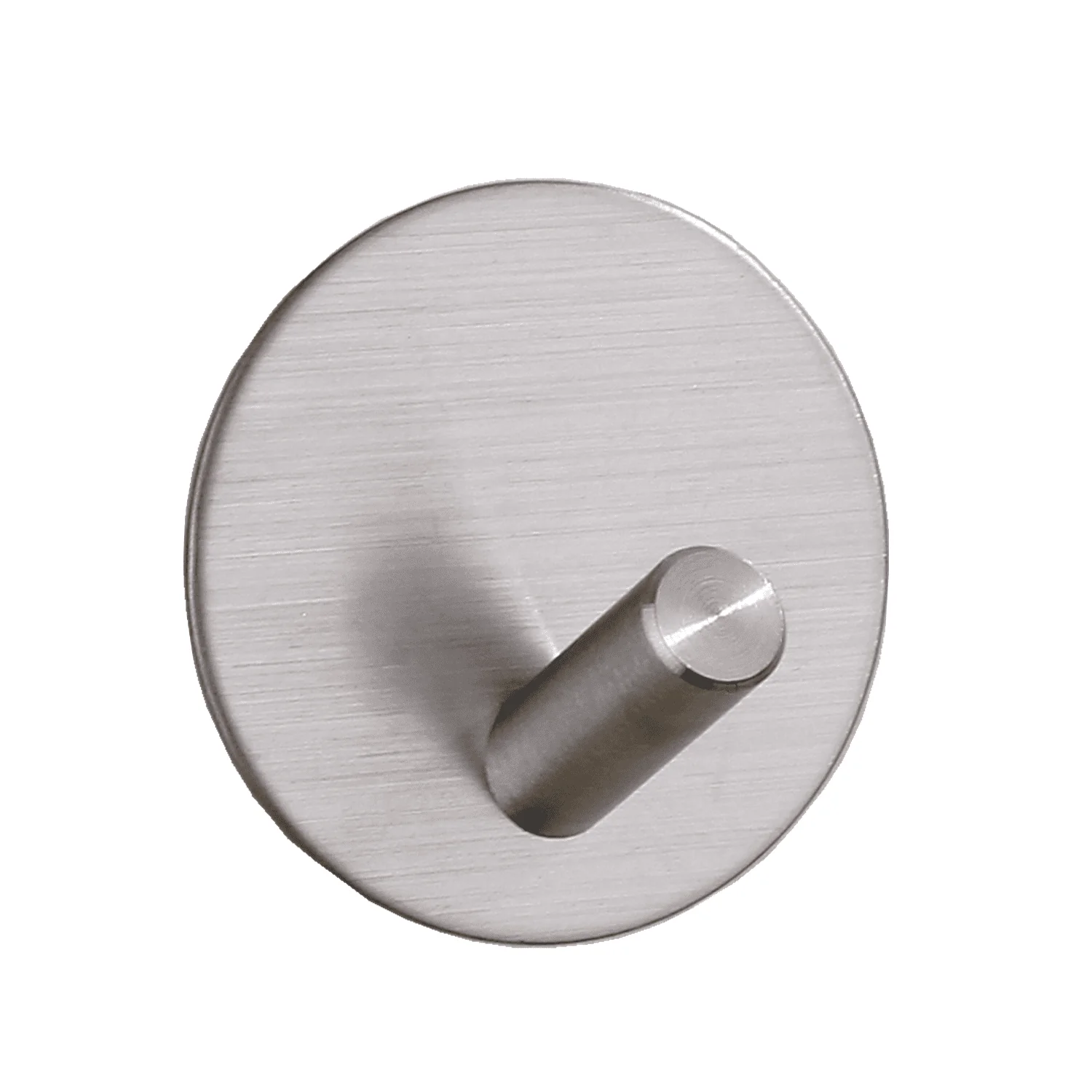 DESIGNSTUFF Hook Self-Adhesive, Brushed Silver (Set of 3) - Image 5