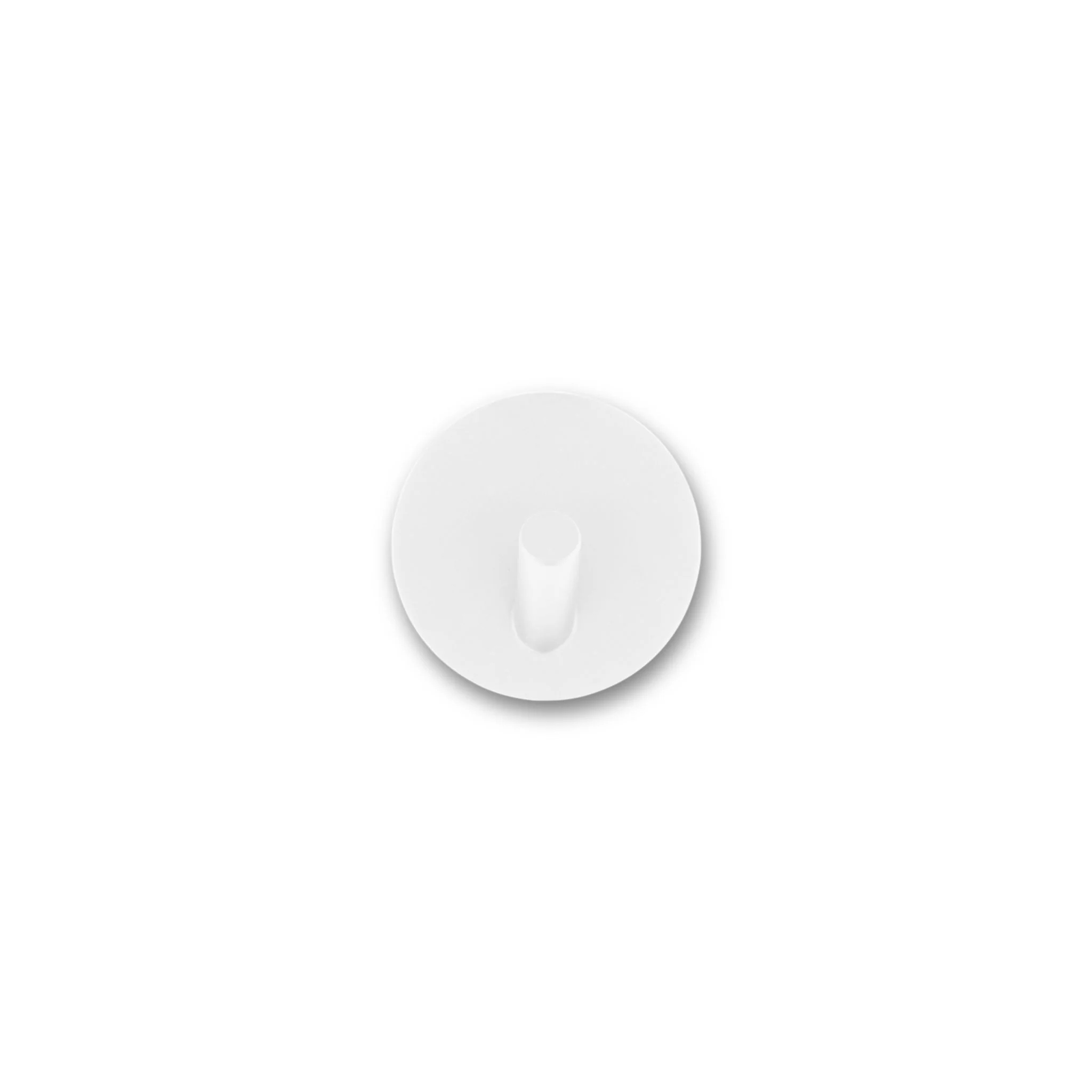 DESIGNSTUFF Stainless Steel Hook Self-Adhesive, White (Set of 3) - Image 7
