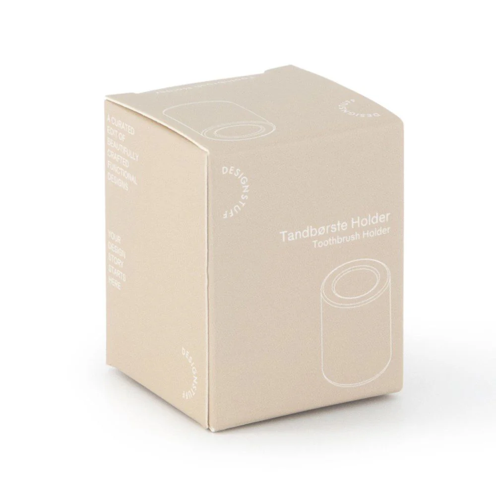 DESIGNSTUFF Toothbrush Holder, Sand - Image 9