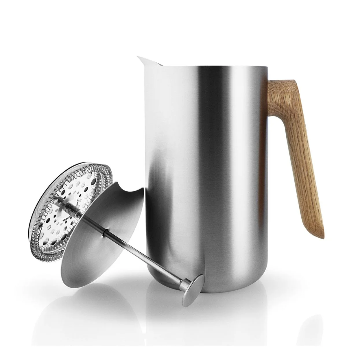EVA SOLO Nordic Kitchen Thermo Cafetiere Vacuum Coffee Plunger, Steel - Image 6