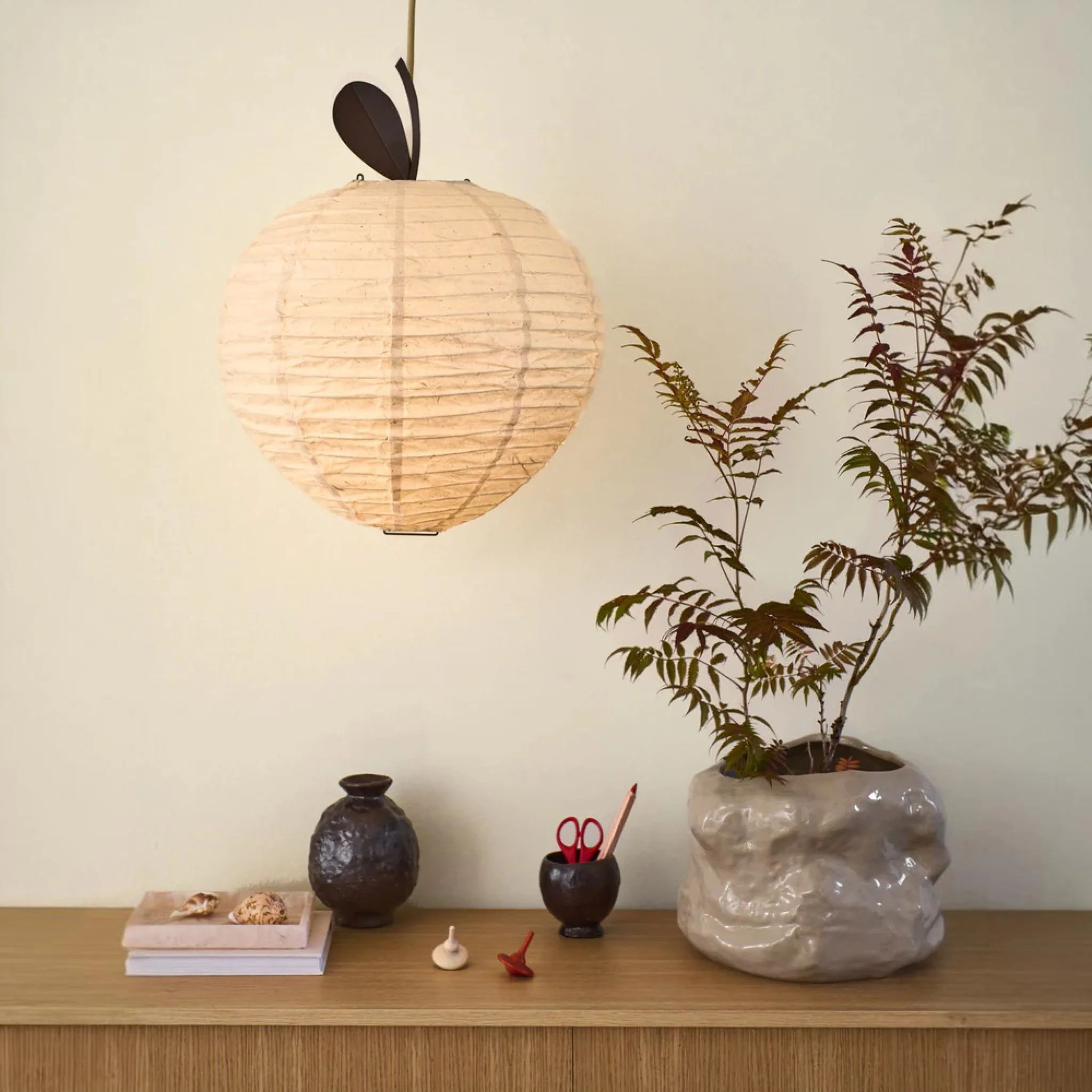 FERM LIVING Apple Lampshade, Natural - Image 2