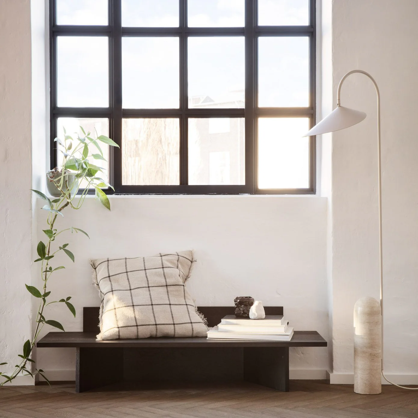 FERM LIVING Arum Floor Lamp, Cashmere - Image 3