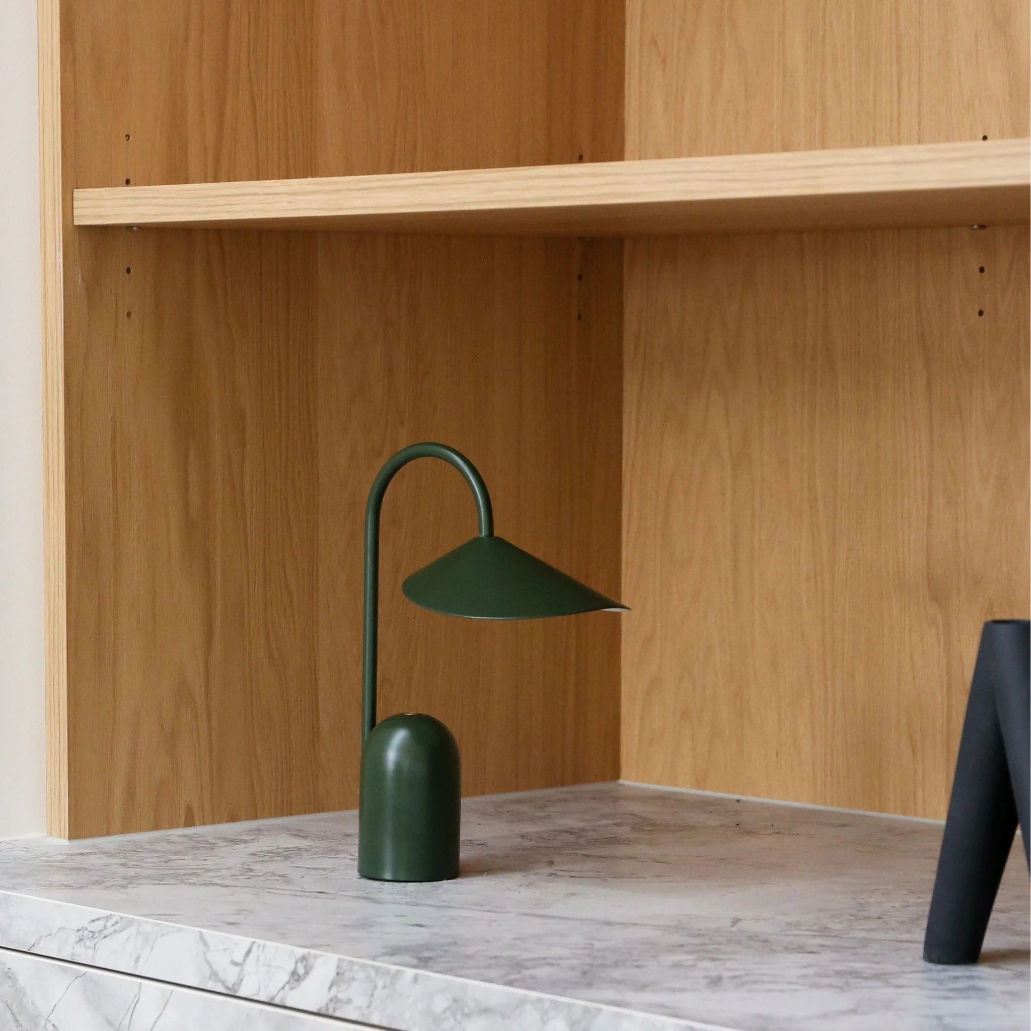 FERM LIVING Arum Portable Lamp, Grass Green - Image 3