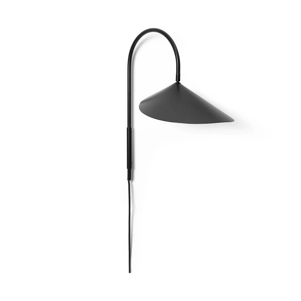 FERM LIVING Arum Swivel Wall Lamp, Black - Image 4