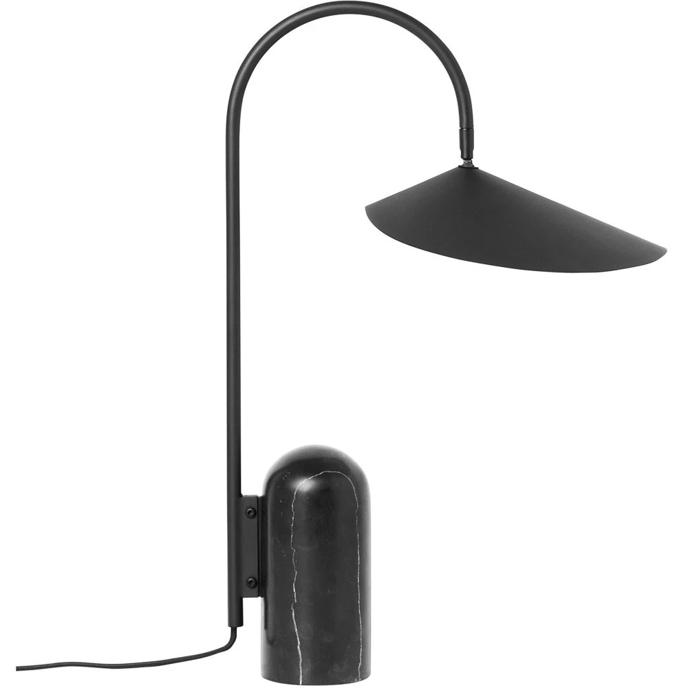 FERM LIVING Arum Table Lamp, Black - Image 6