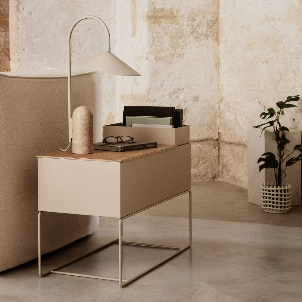 FERM LIVING Arum Table Lamp, Cashmere