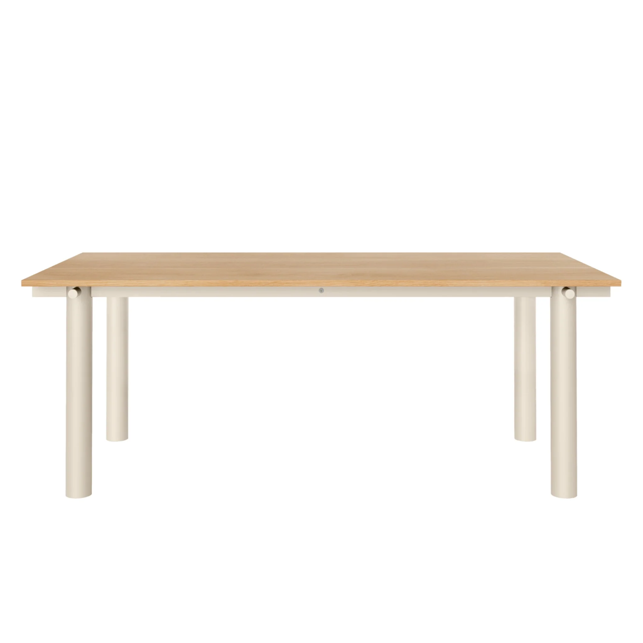PRE-ORDER │ FERM LIVING Atura Dining Table, 200x90cm, Light Cashmere/Natural Oak Veneer - Image 3