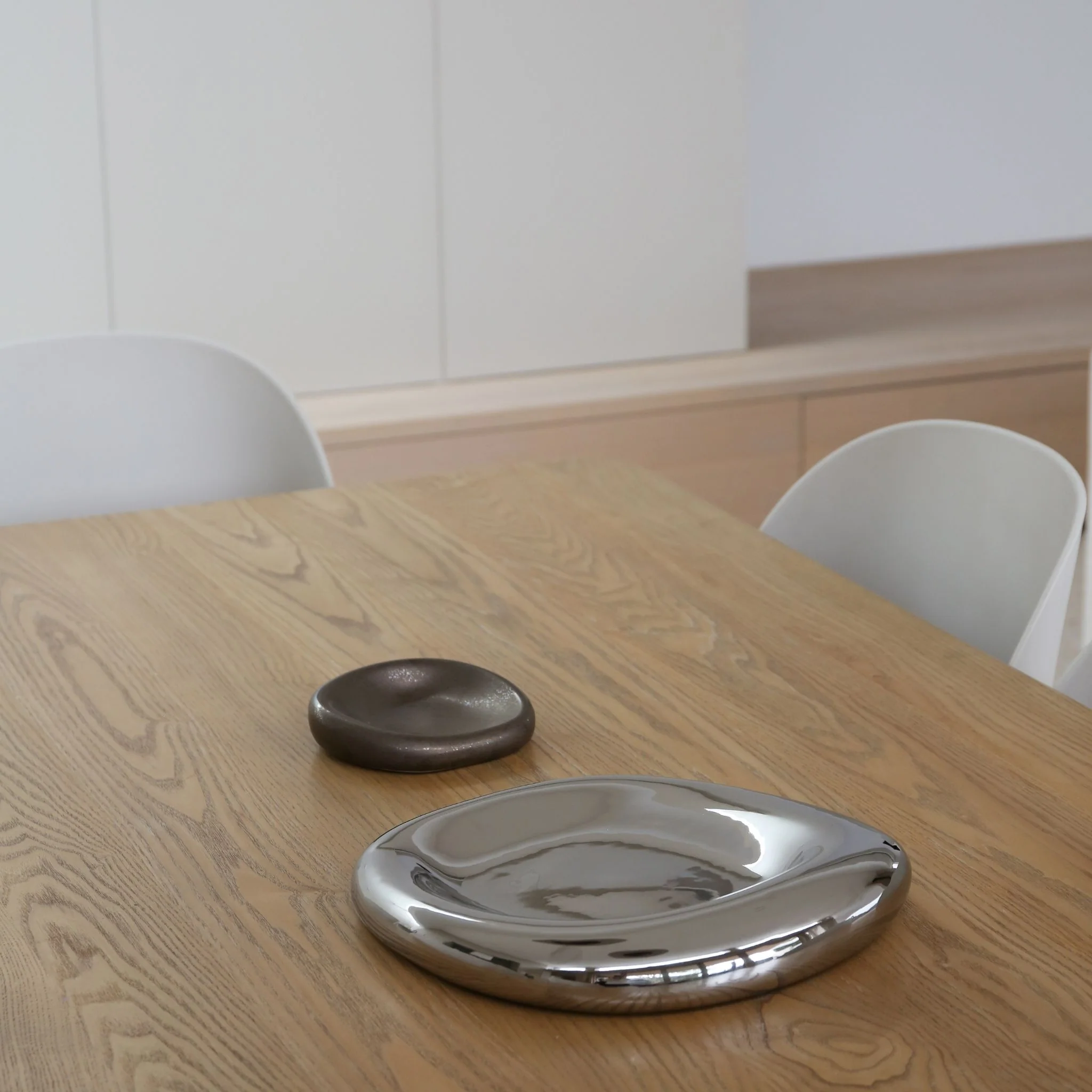 FERM LIVING Bellure Centrepiece, D35cm, Silver - Image 4