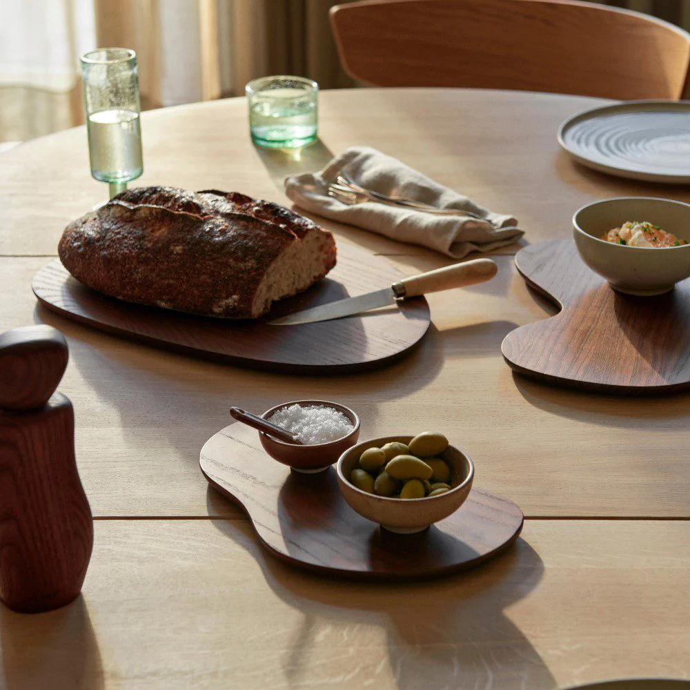 FERM LIVING Cairn Cutting Boards, Dark Brown (Set of 3) - Image 10
