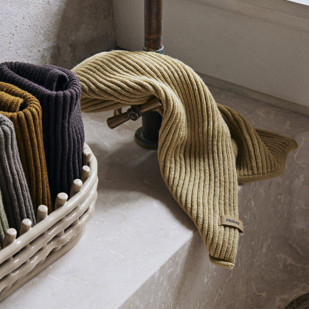 FERM LIVING Day Cloths, Calm (Set of 7) - Image 7