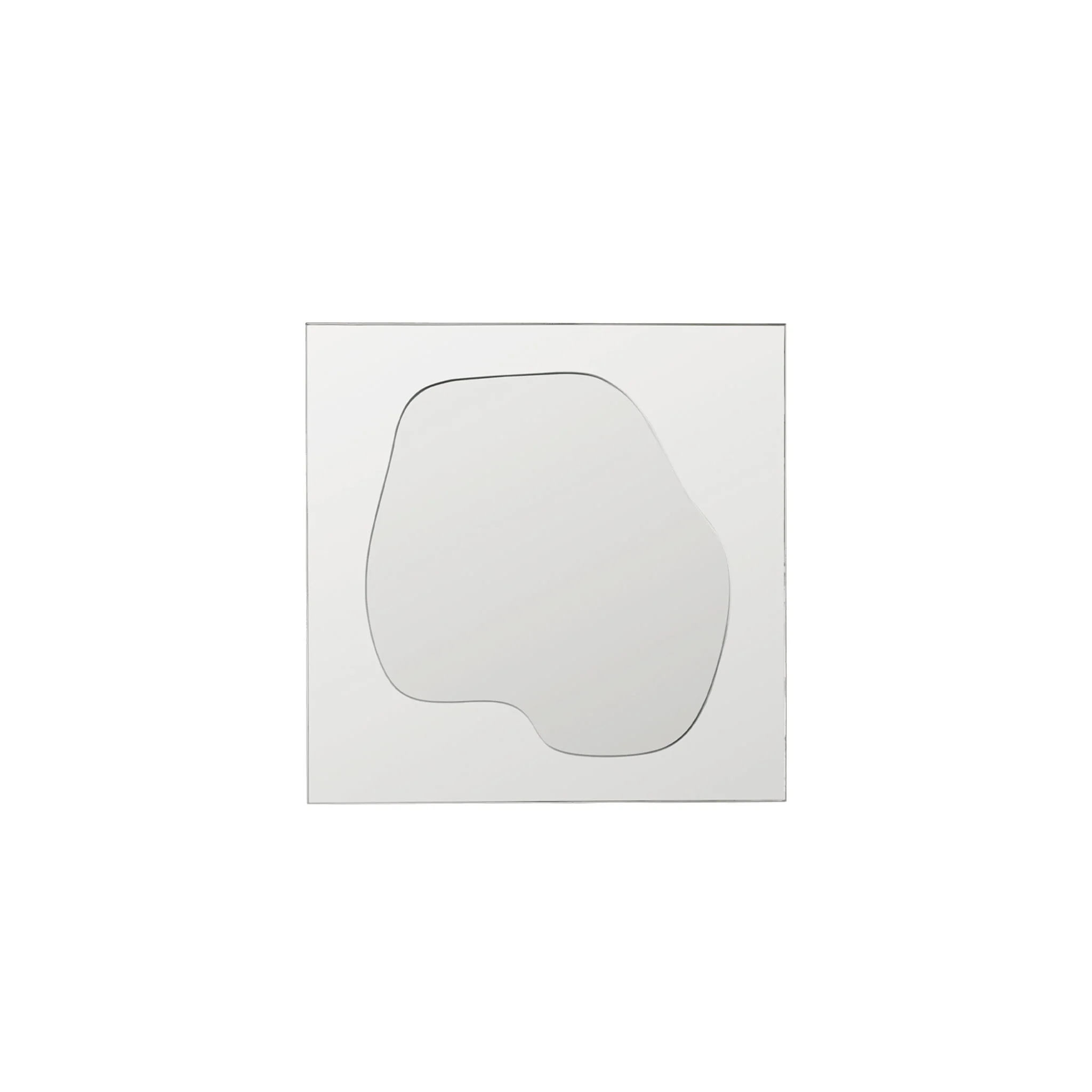 FERM LIVING Folia Mirror, H45, Silver - Image 3