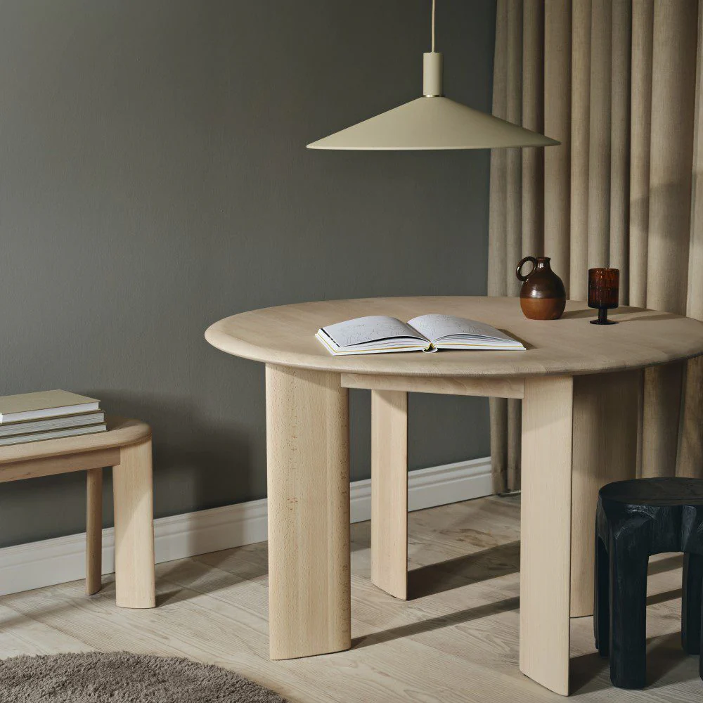 PRE-ORDER β FERM LIVING Forma Wool Rug, Ash Brown β 2 Sizes