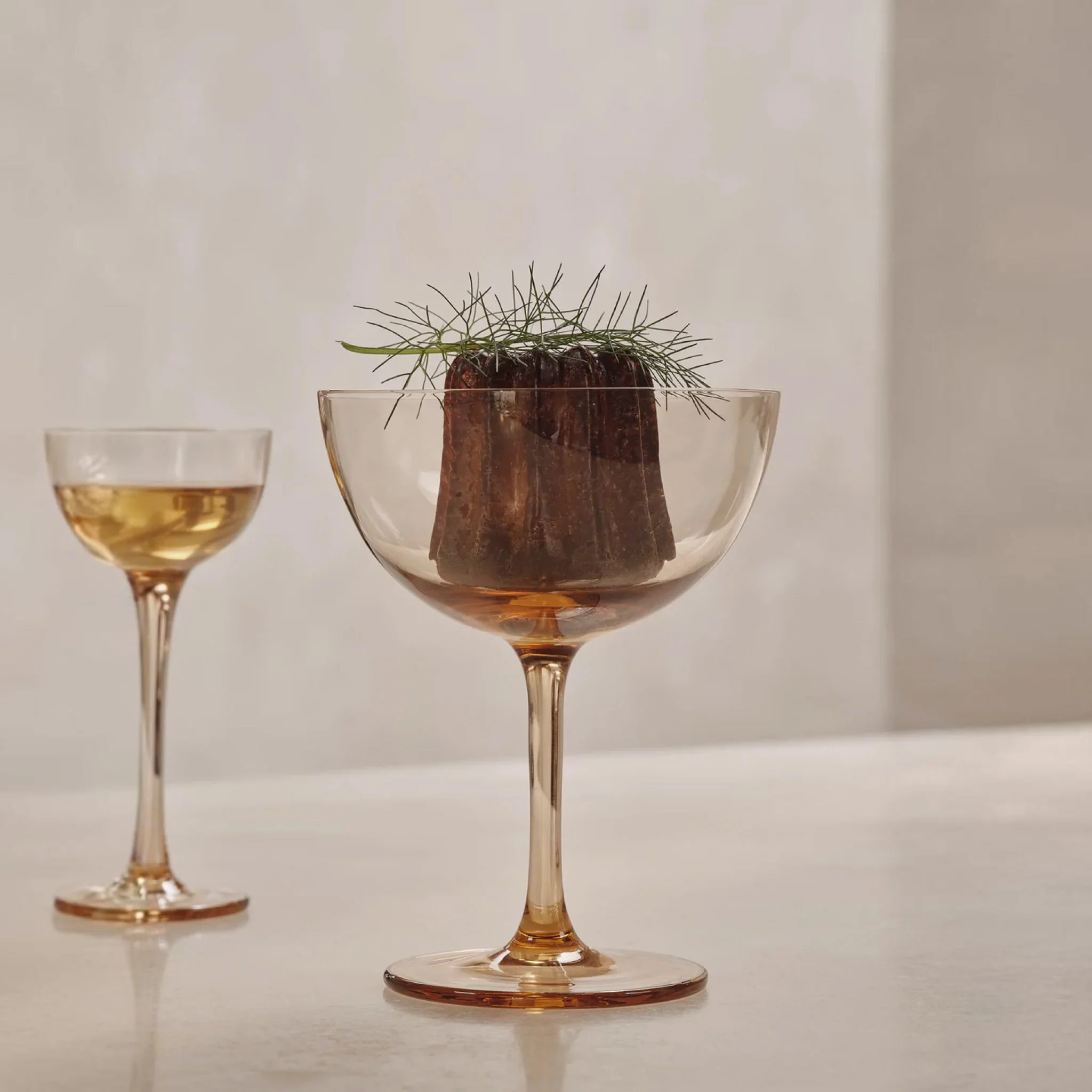 FERM LIVING Host Cocktail Glasses, Blush (Set of 2) - Image 2