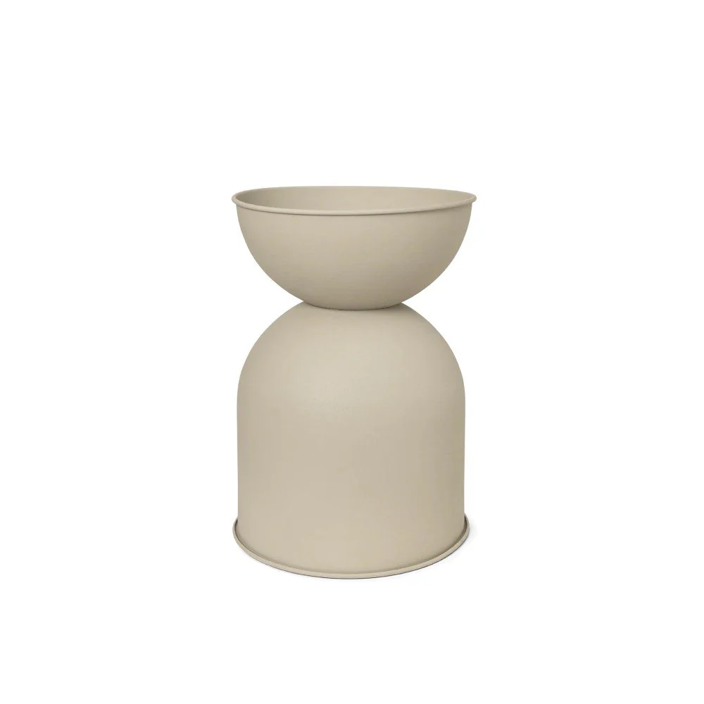 FERM LIVING Hourglass Flower Pot, H59cm Medium, Cashmere - Image 3