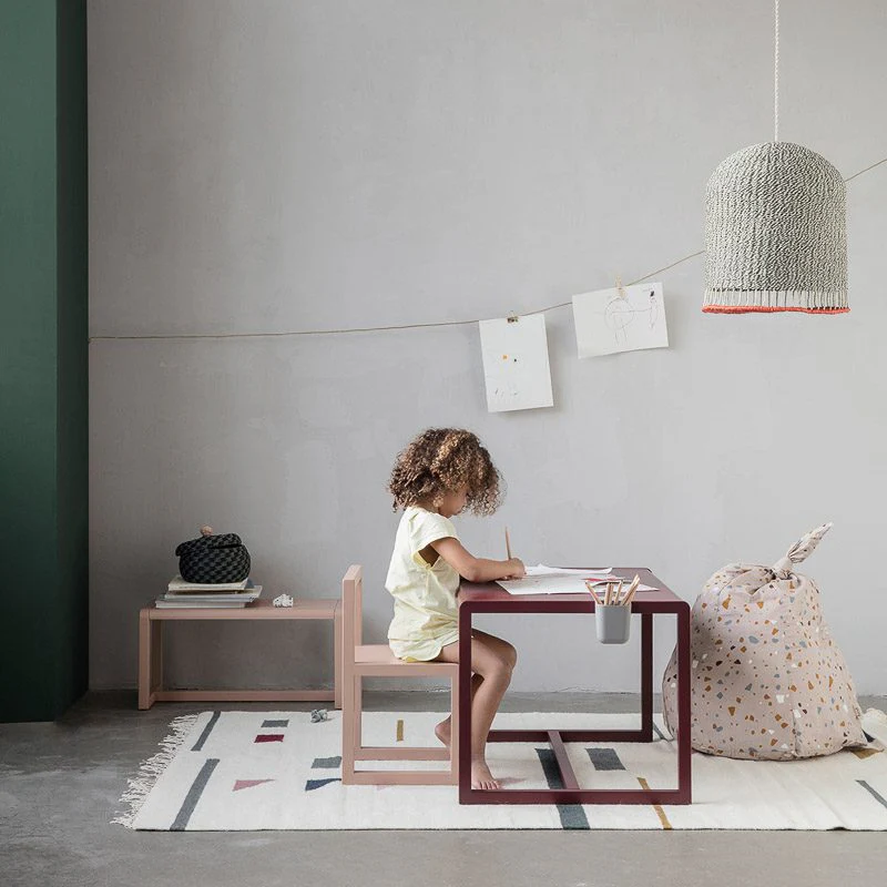 FERM LIVING Little Architect Kids Chair, Cashmere - Image 4