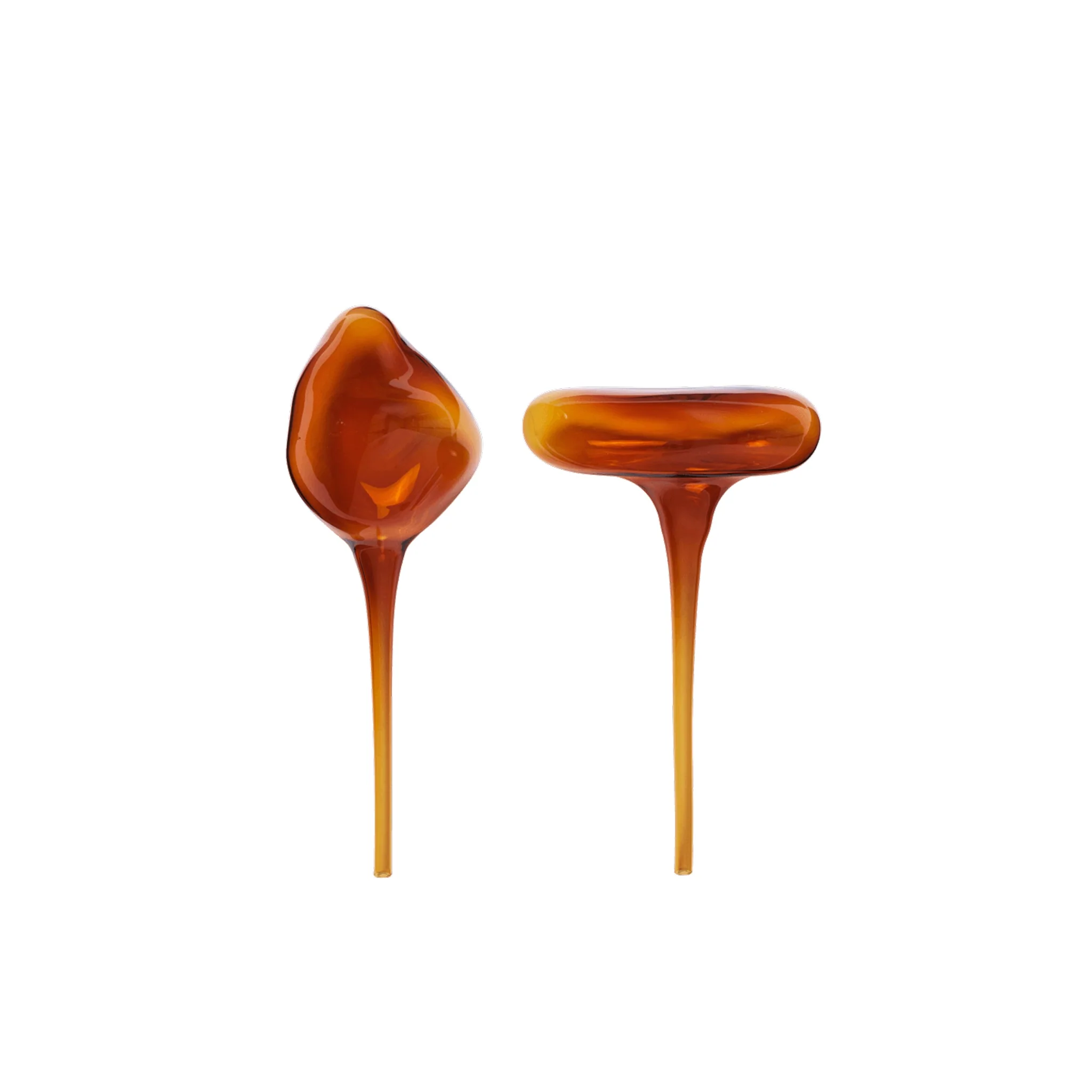FERM LIVING Mercury Water Globes, Amber (Set of 2) - Image 4
