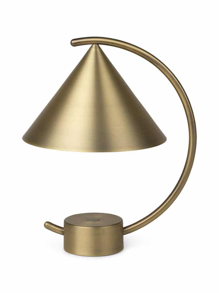 FERM LIVING Meridian Table Lamp, Portable, Brass - Image 6