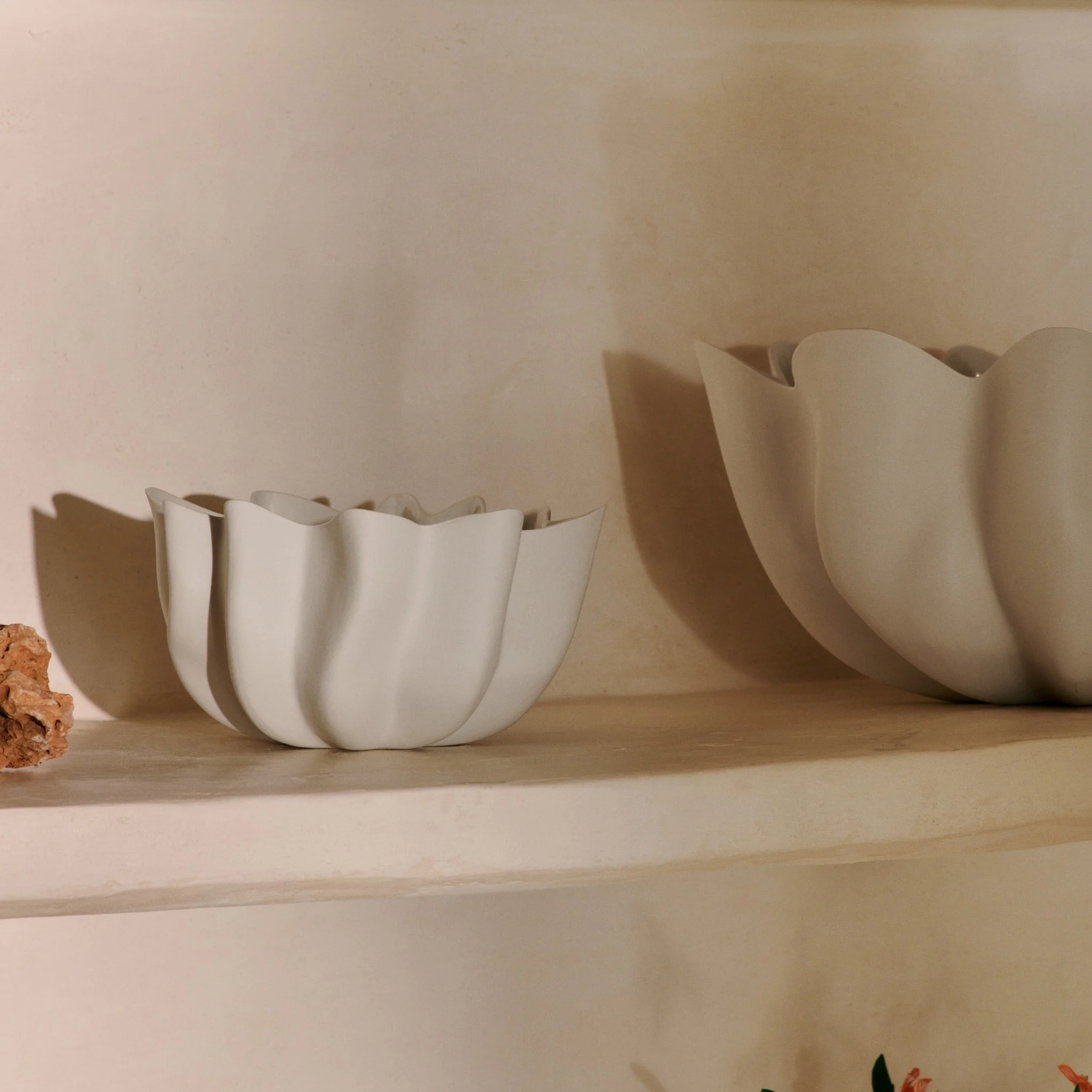 FERM LIVING Nium Bowl, D22cm, Off-White - Image 3
