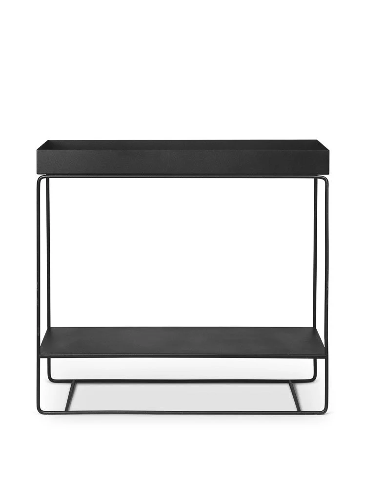 FERM LIVING Plant Box Two-Tier Console Table, Black - Image 2