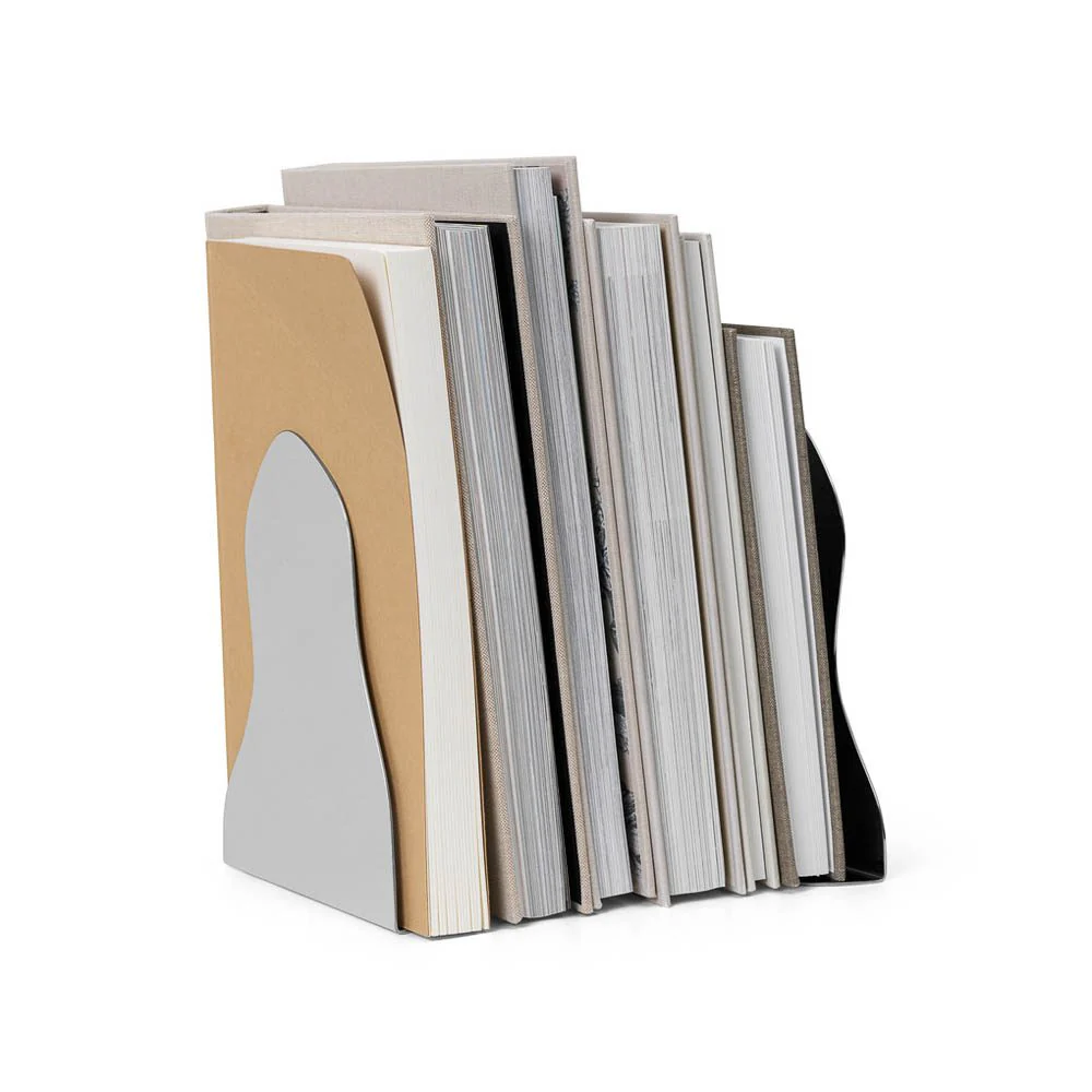 FERM LIVING Pond Bookends, Mirror Polished (Set of 2) - Image 7
