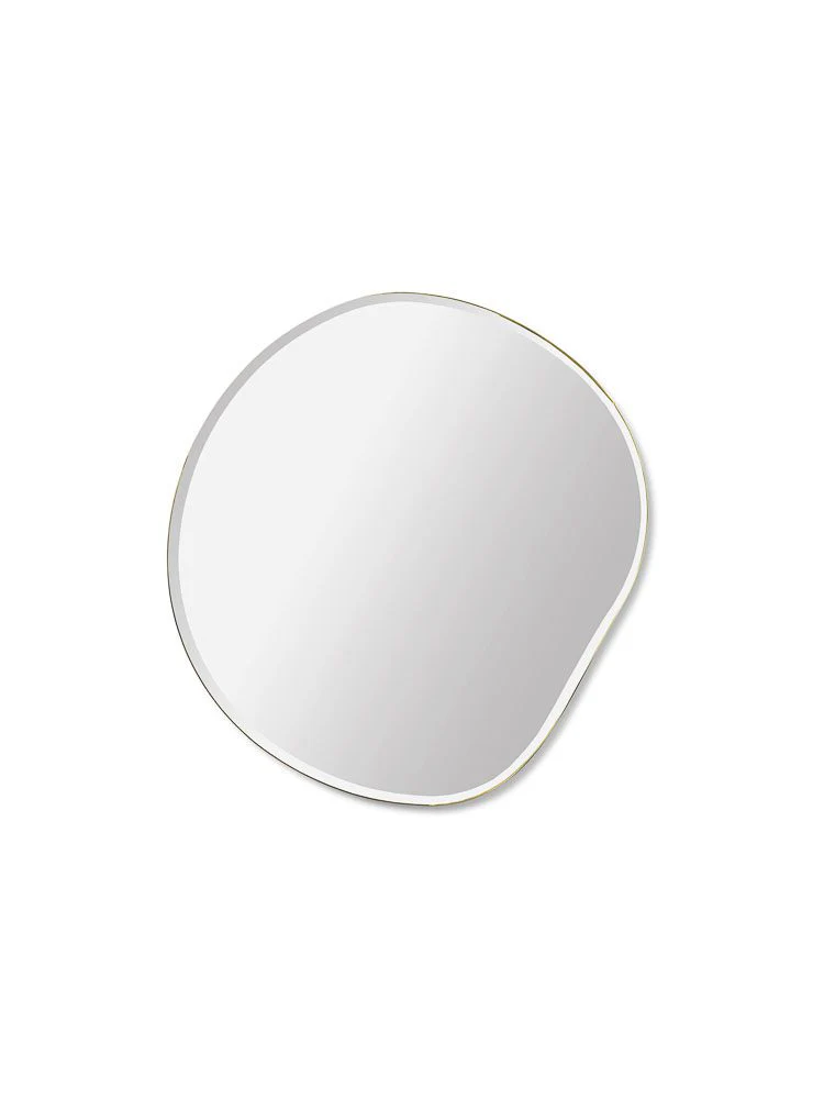 FERM LIVING Pond Mirror Small, Brass - Image 6