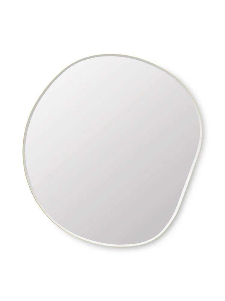 FERM LIVING Pond Mirror XL, Brass - Image 7