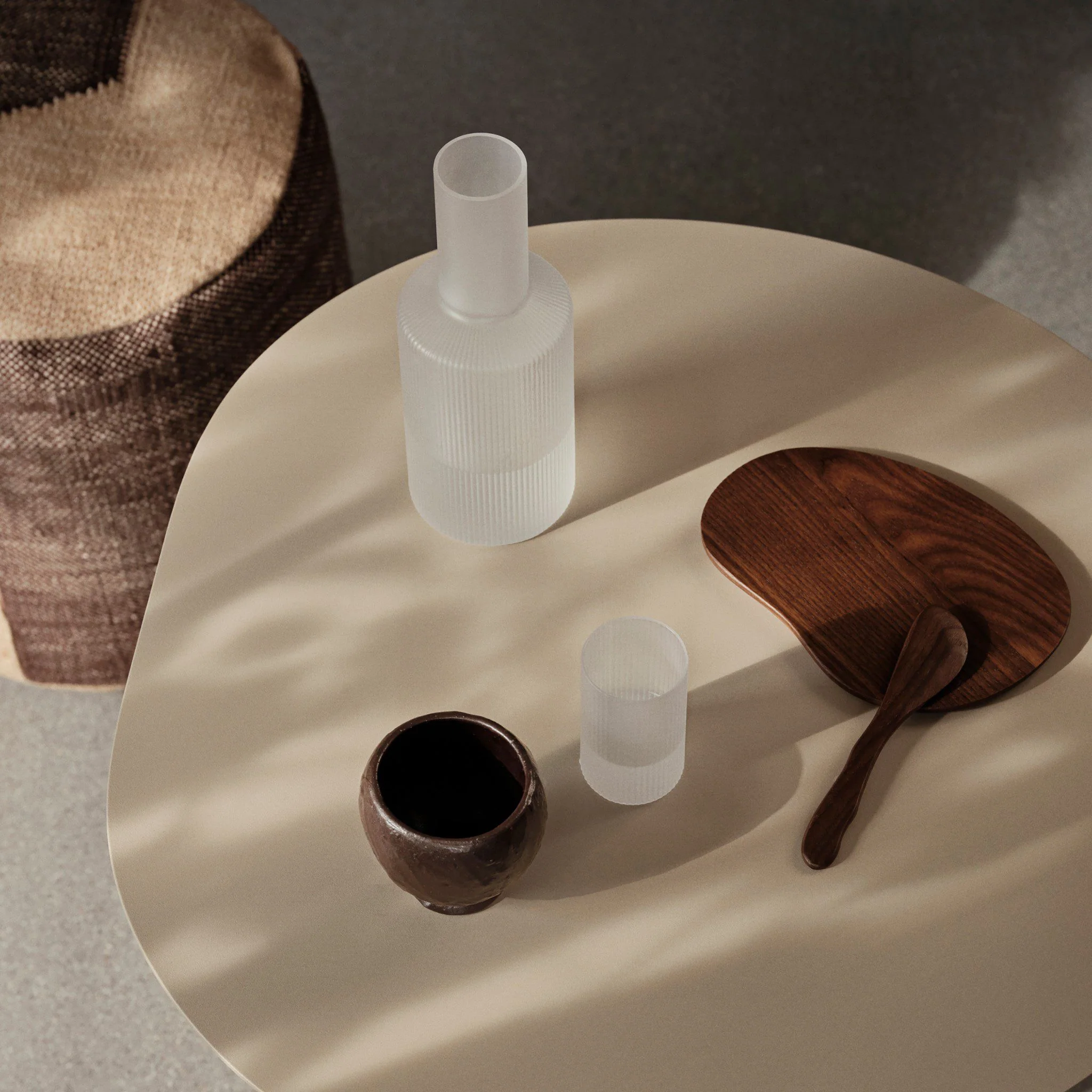 FERM LIVING Ripple Carafe, Frosted - Image 5