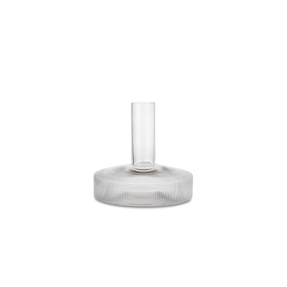 FERM LIVING Ripple Wine Carafe, Clear - Image 2