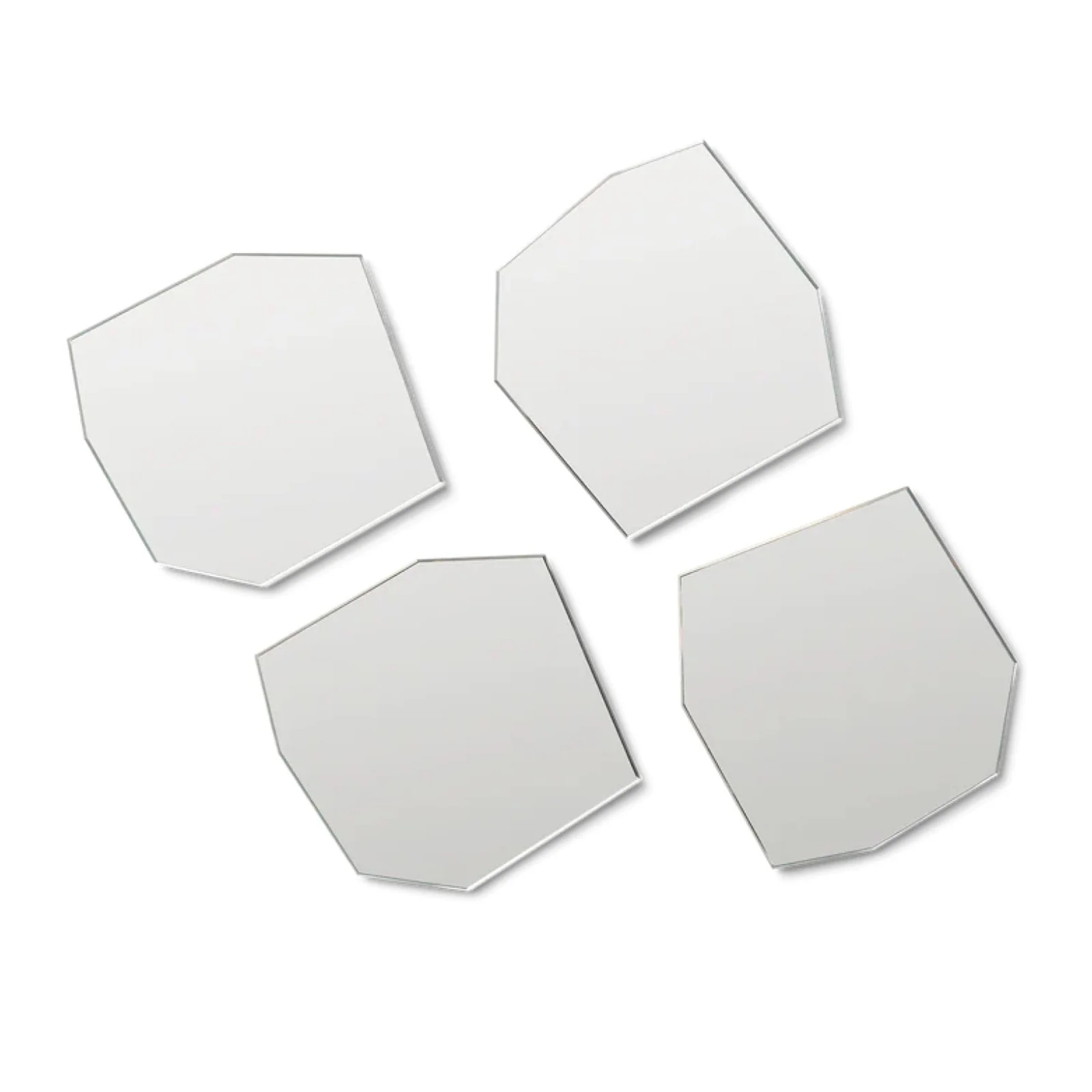 FERM LIVING Shard Coasters, Mirror (Set of 4) - Image 6