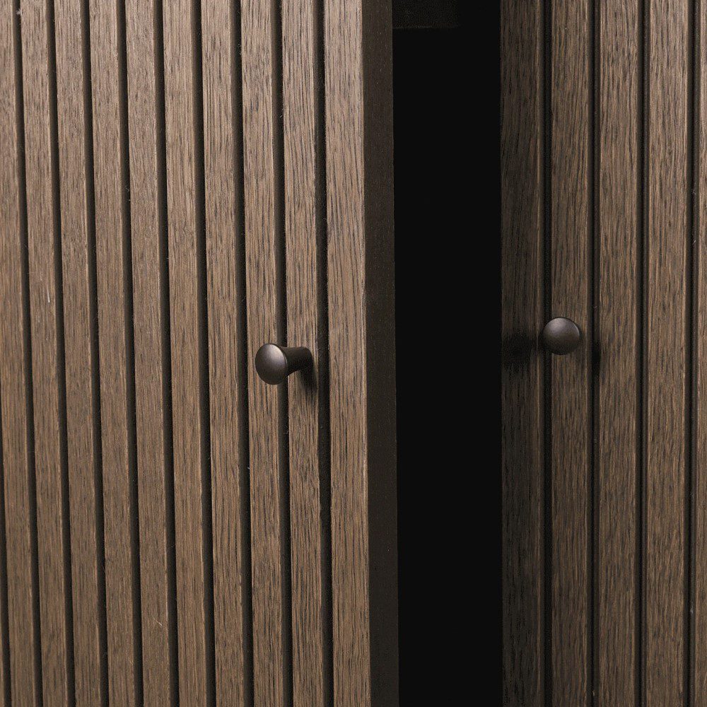 PRE-ORDER │ FERM LIVING Sill Cupboard, Low, Dark Stained Oak - Image 5