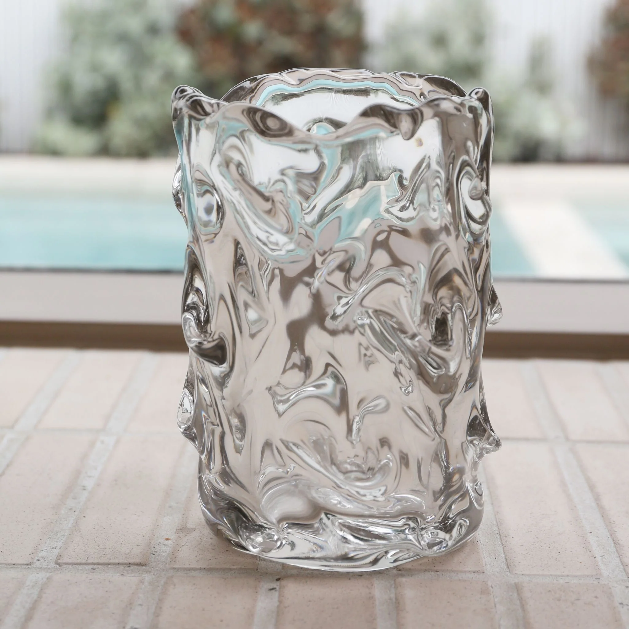 FERM LIVING Virelle Vase, H24cm Clear - Image 7