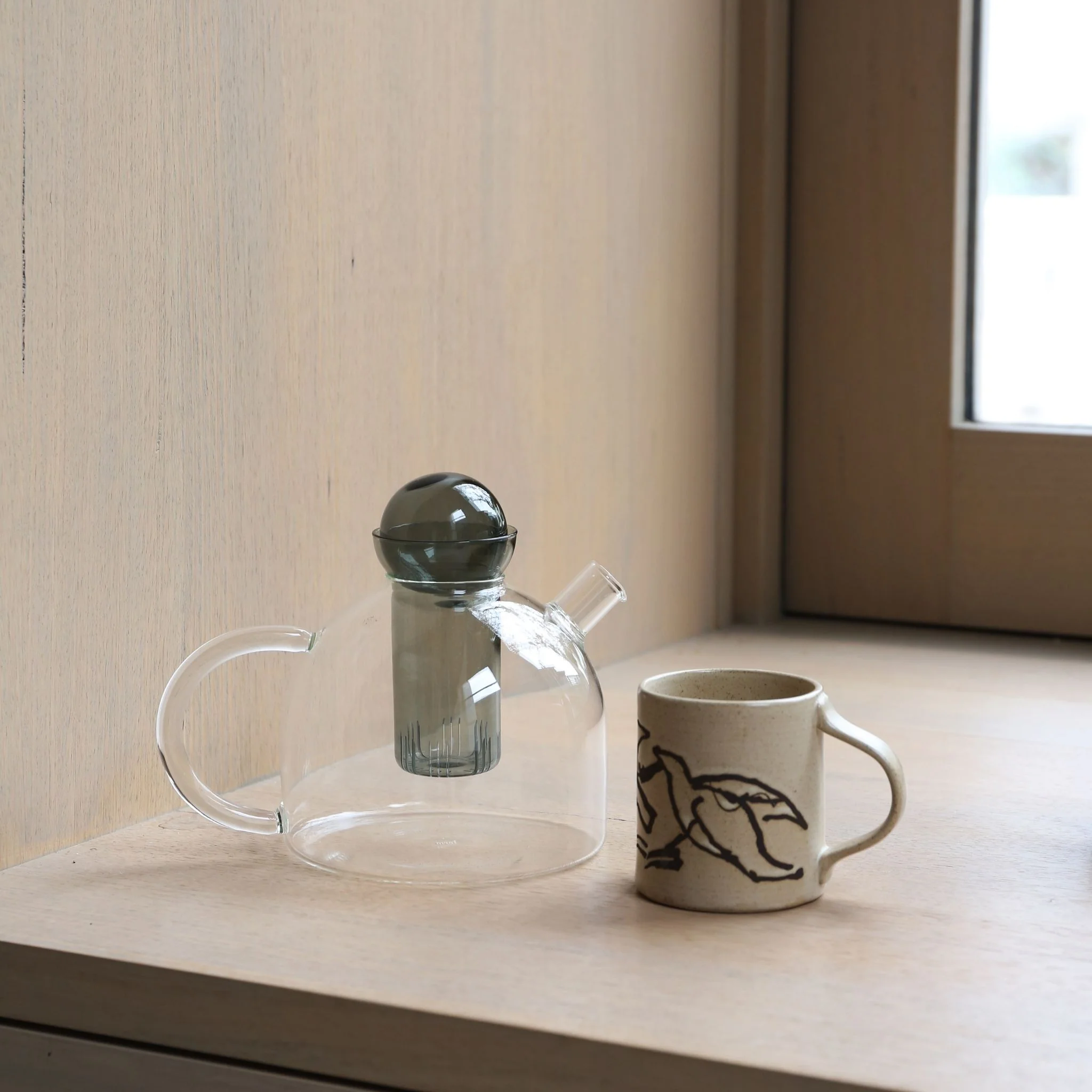 FERM LIVING Vuelo Mug, Cream - Image 3
